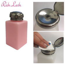 【Rich Lash】プッシュアップ式ディスペンサー200ml(ピンク)