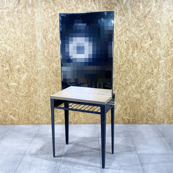 【中古】タカラベルモント　『THEIA　Mirror（ティアミラー）』　片面自立タイプ　ナチュラルブラウン 1