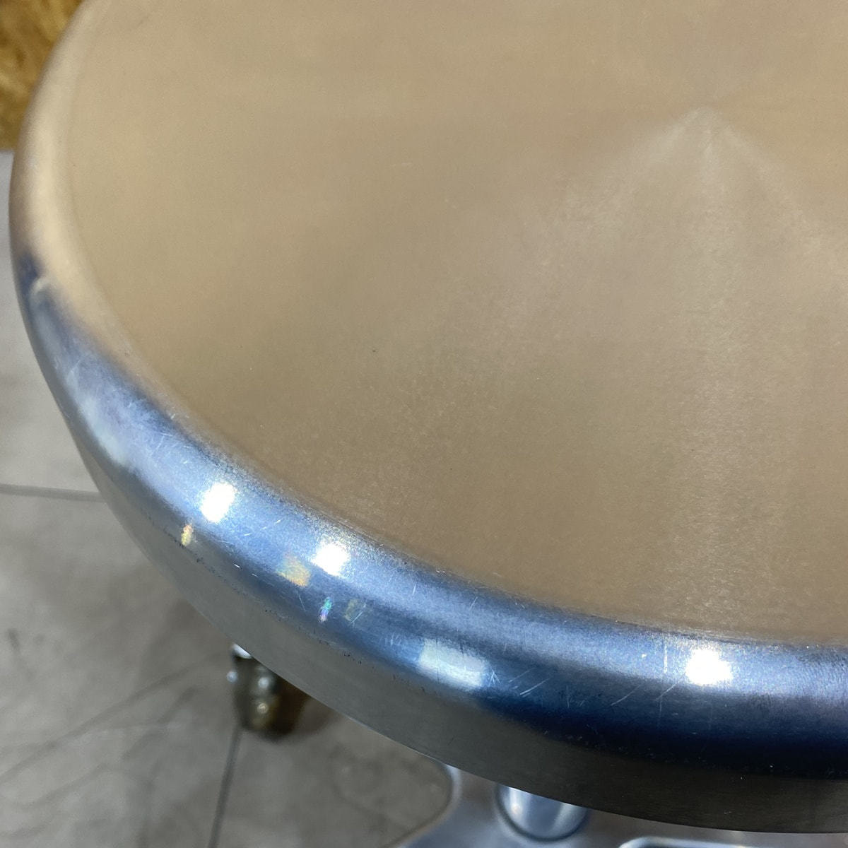 中古】タカラベルモント スツール 『D-STOOL ALUMI（D-スツール アルミ