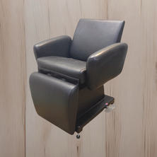 (シート張替込）電動シャンプーチェア ALVIN-Sofa【レッグレスト連動タイプ】