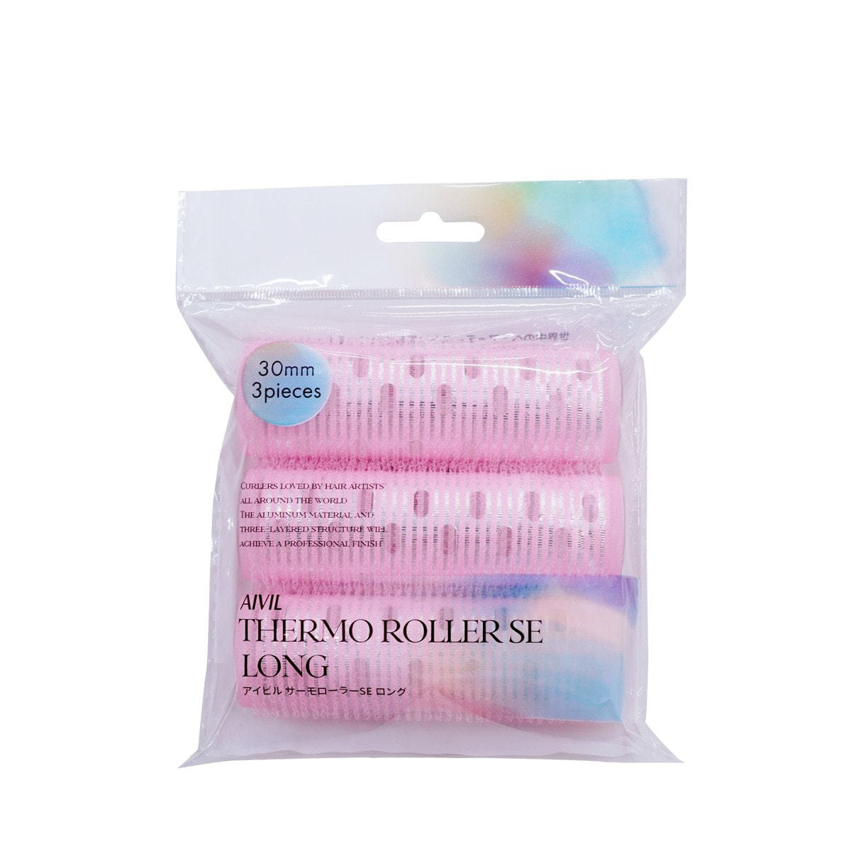 アイビル サーモローラーSEロング ライトピンク 30mm（3本入り）の卸