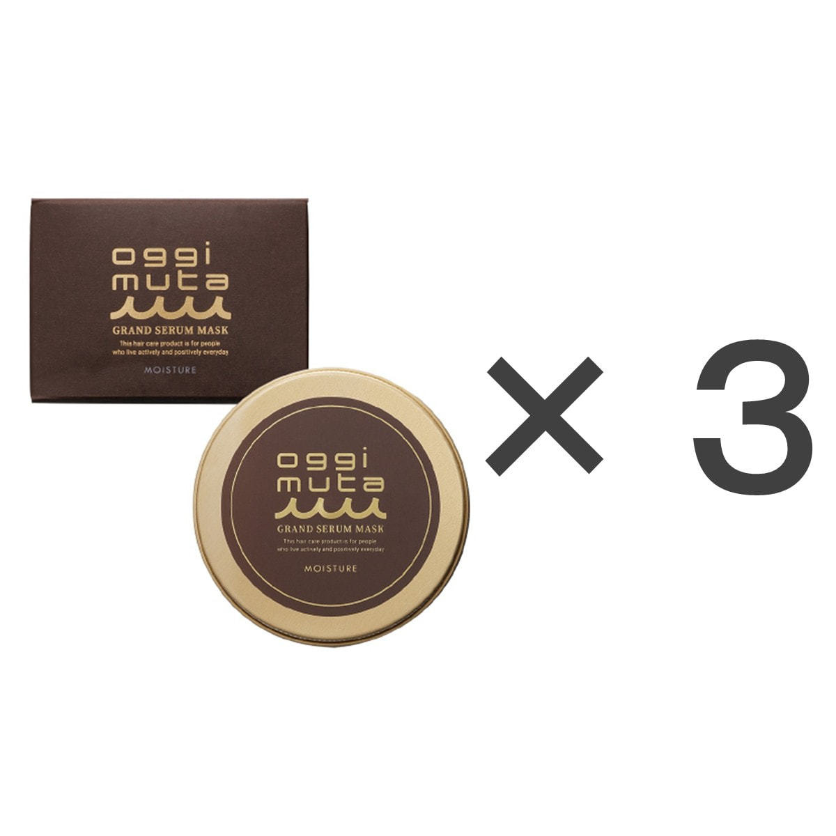 oggi muta グランドセラム×3 グランドマスク×3 グランドセラムマスク (モイスチャー)210g×3本の卸・通販 | ビューティ