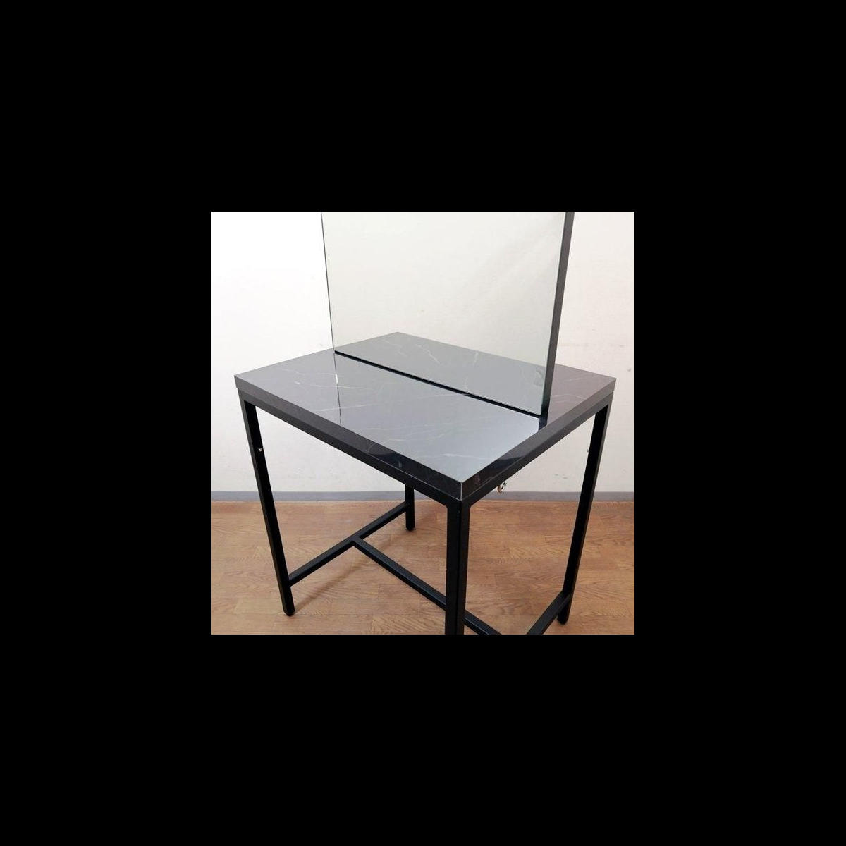 ビューティガレージ 両面ドレッサー DELUXE 石目調ブラックの卸・通販