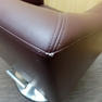 タカラベルモント STYLING SOFA TYPE A スタイリングソファ タイプA ブラウン 丸ベース アルミバー付 9