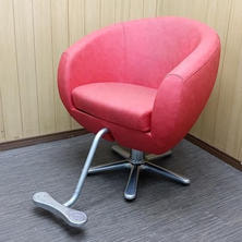 タカラベルモント KITA FLORE ROSA ローザ レッド 5本脚ベース