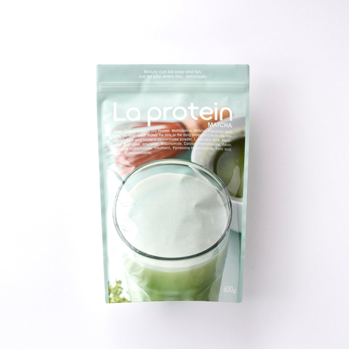 La protein ラプロテイン　抹茶味600g