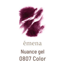 emena ニュアンスジェル #0807カラー emena ニュアンスジェル #0807カラー