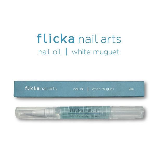 flicka nail arts ネイルオイル ホワイトミュゲ 2ml 1
