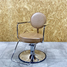 【中古】大廣製作所　セット椅子　『RETRO R（レトロ アール）JSC-V』キャメル