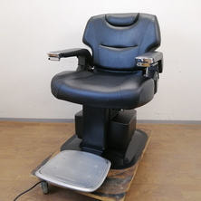 タカラベルモント LANCER ランサー エントリータイプ ブラック レッグレスト固定式 座面のみ新品レザー張替