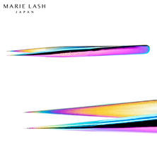 【MARIE LASH】ツイーザー　ストレート (レインボー)