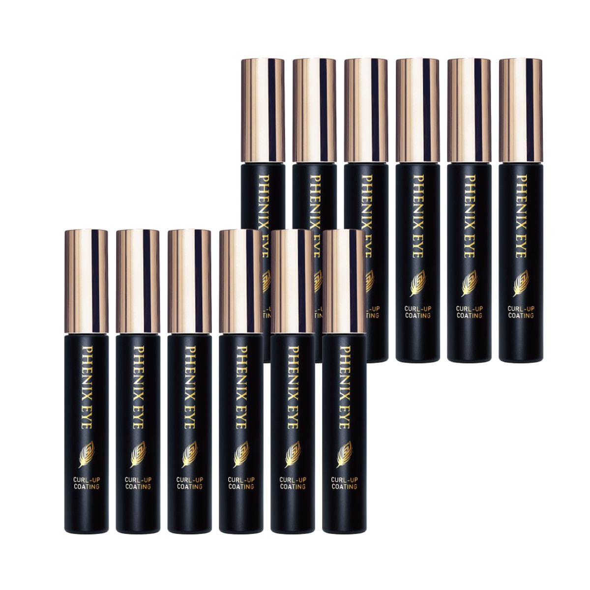 PHENIXEYE CURL UP COATINGフェニックスアイ 12本セット フェニックスアイ カールアップコーティング ザ ブラック12本