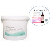 ミネラリア デッドシーバスソルト ナチュラル 5kg（バケツ入り）