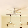 Modern Collection シーリングファン フィラメントLED付（JE-CF003-WH） 3