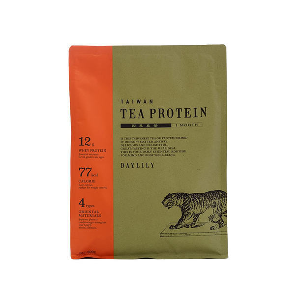 デイリリー TAIWAN TEA PROTEIN 四季春茶 600g（大容量パック） 1