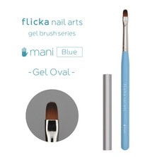 flicka nail arts&quot;mani&quot; Blue ジェルオーバル