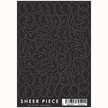 写ネイル SHEER PIECE dress black