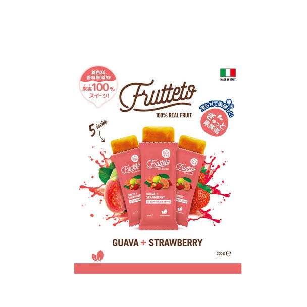 Frutteto（フルッテート）グァバ＆ストロベリー 40g×5個入 1
