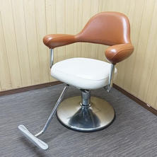 タカラベルモント YAMA ヤマ ツートン ブラウン&times;ホワイト 5本脚ベース