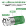 アイビル サーモローラーVAR-１グリーン（48ｍｍ）4本入り 3
