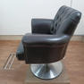 タカラベルモント Vintage Chair ビンテージチェア ブラウン 丸ベース 2
