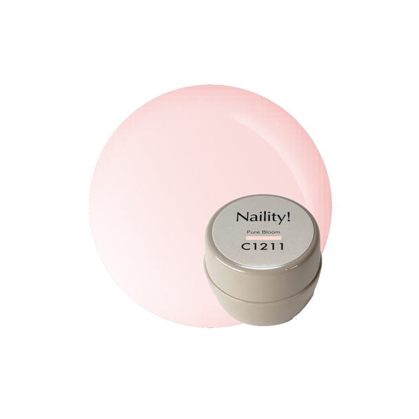 Naility！（ネイリティー）カラージェル コンテナタイプ C1211 ピュアブルーム 1