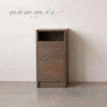 バックシャンプーキャビネット nammie（ナミイ）W440（下部）グレージュ