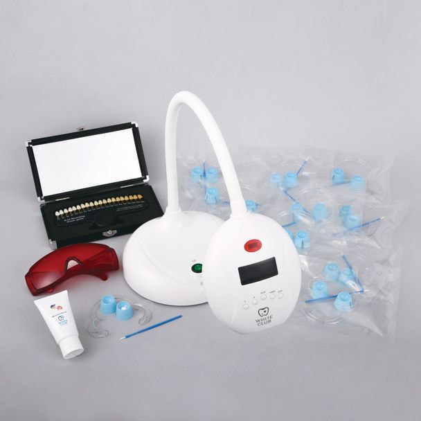 セルフホワイトニング機器　LED照射器　美歯口　サロン業務用 デンタルラバー
