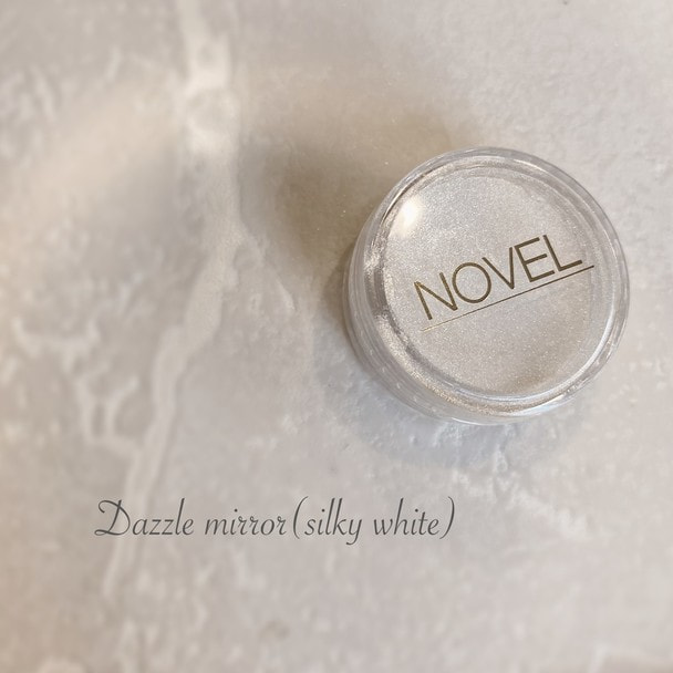 NOVEL（ノヴェル）Dazzle mirror（silky white） 1