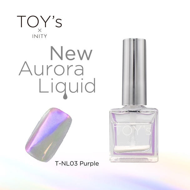 T-NL03】TOY's×INITY ニューオーロラリキッド パープルの卸