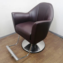 タカラベルモント スタイリングソファ タイプC ダークブラウン アルミバー付