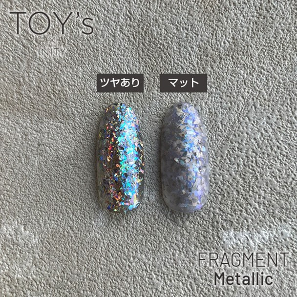 TOY’s × INITY フラグメント T−FMM3 メタリック ブルー