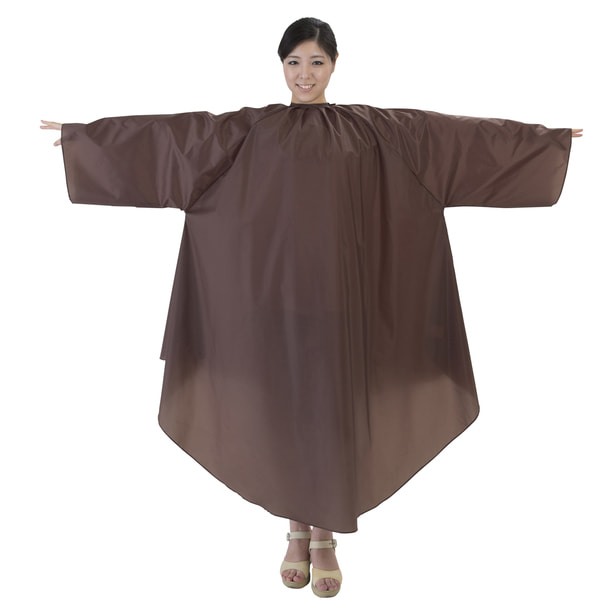 袖付カラークロスBasic（防水仕様） ブラウン 1