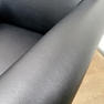タカラベルモント STYLING SOFA TYPE B スタイリングソファ タイプB ブラック アルミバー付 丸ベース 新品レザー張替済 12