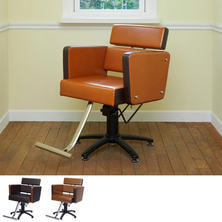 スタイリングチェアHD-025（選べる2色＋脚部13タイプ）