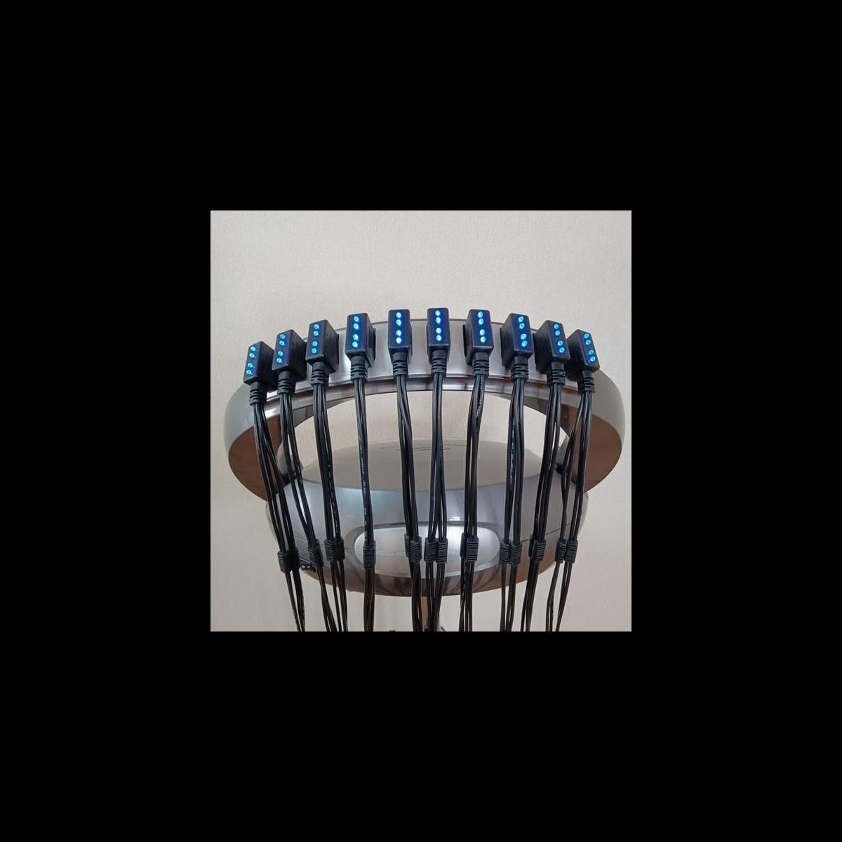 オオヒロ ODIS EX メタリックグレー スタンドタイプ ロッド40本付属
