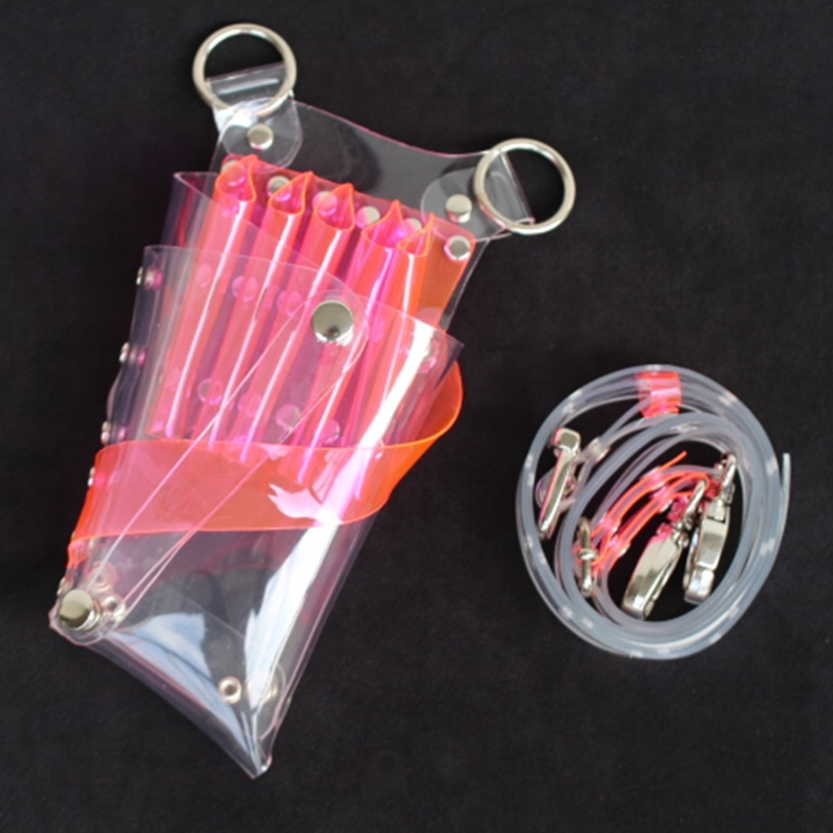 スケルトンシザーケース ネオンピンクの卸・通販 | ビューティガレージ