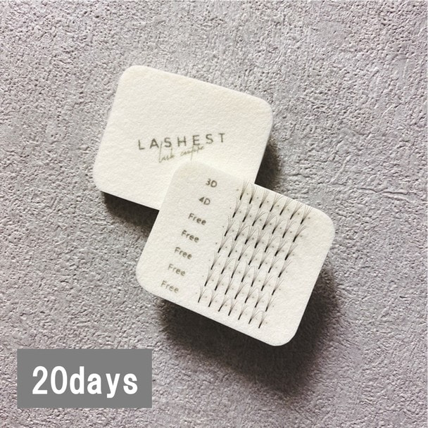 【LASHEST】ピックアップトレーニングスポンジ20Days 1