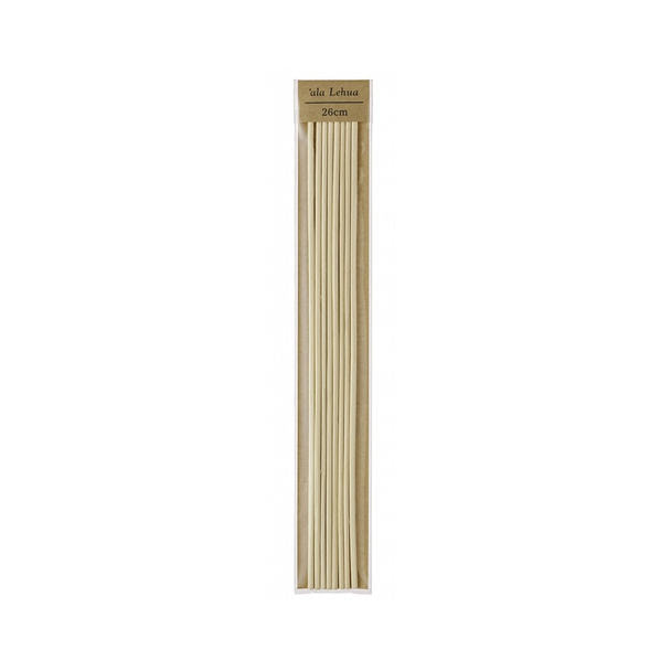  アラレフア ラタンスティック 26cm（フレグランスオイル250ml用）8本入