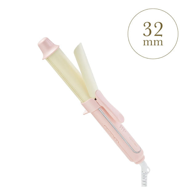 【アウトレット】フェスティノ カールヘアアイロン32mm(ピンク) SMHB-026-PK 1