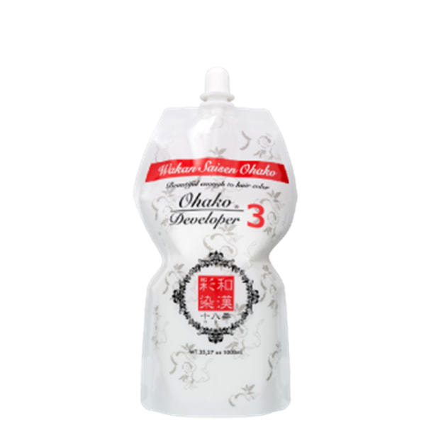和漢彩染 十八番 デベロッパー 3％ 1000ml 【医薬部外品】