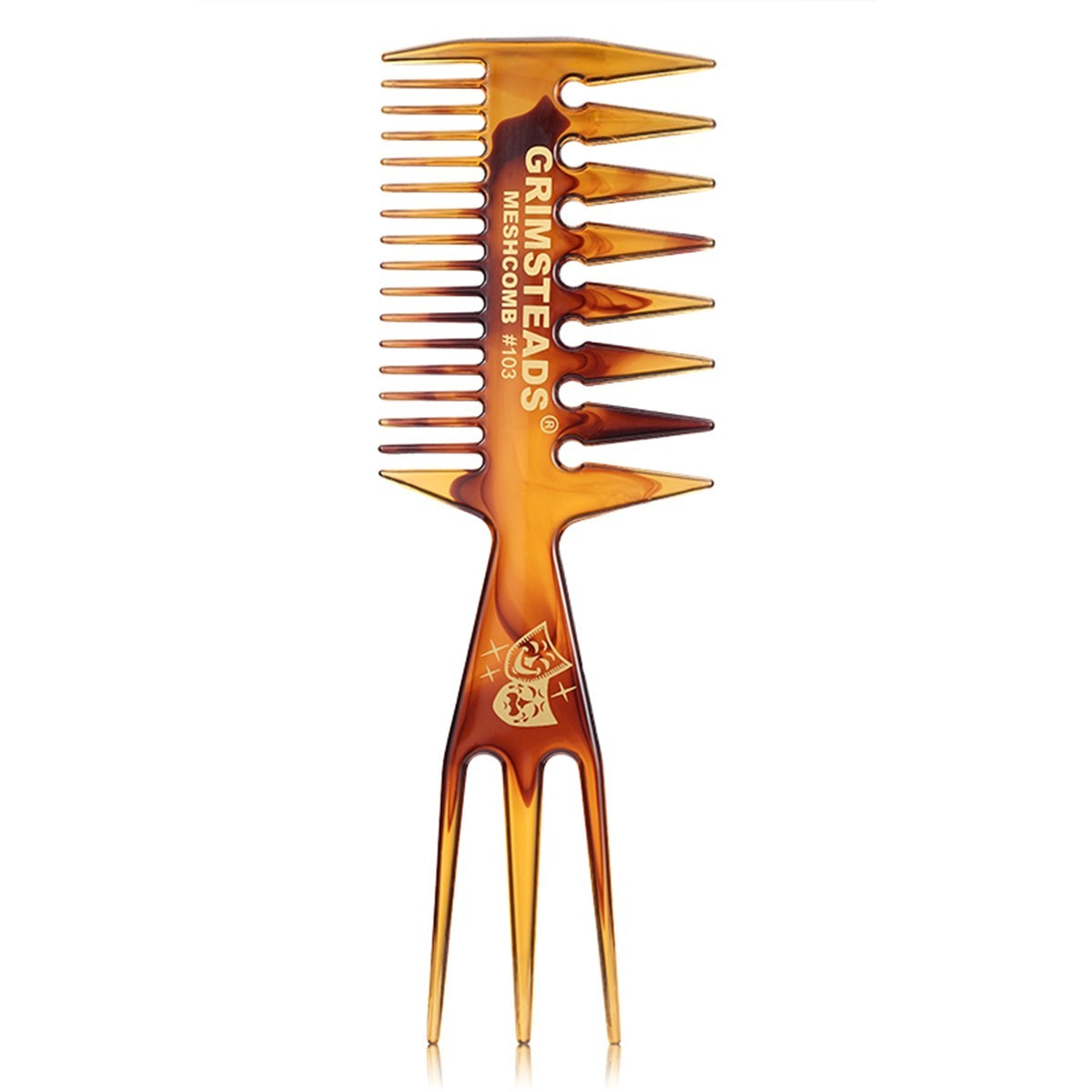 SALENEW大人気! 3way メッシュコーム メンズ セットコーム ヘアコーム くし ワイド 櫛 黒