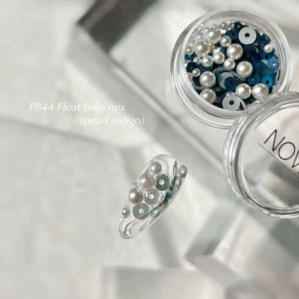 NOVEL（ノヴェル）P844 Float holo mix（pearl indigo） 1