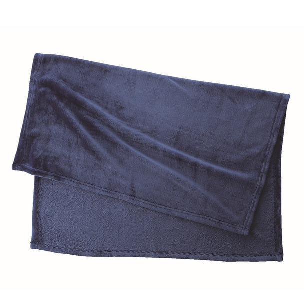 ソフトタッチブランケット（M）ネイビー 1