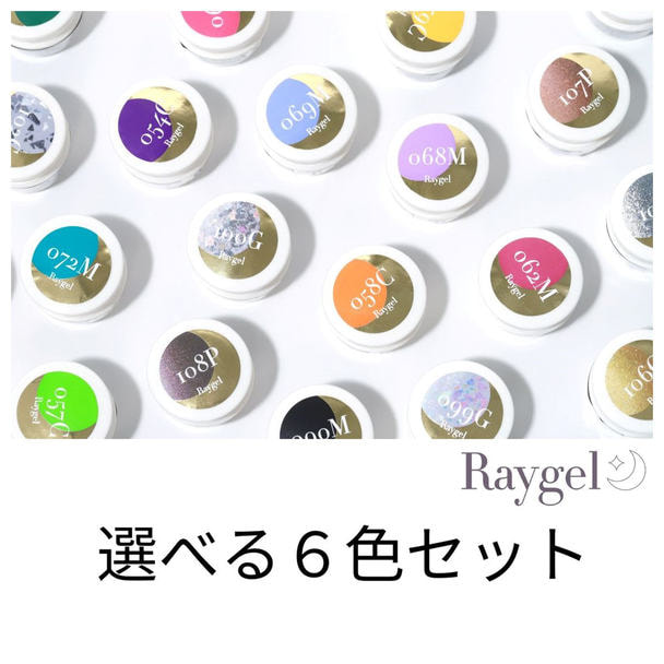 Raygel カラージェル 選べる6色セット 1