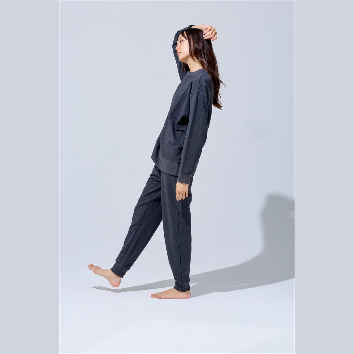 プウアボーテ リラックスウェア チャコールグレー（S）の卸・通販