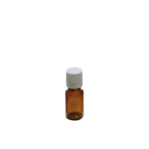 遮光瓶ドロッパー付（茶色・白キャップ）10ml 1