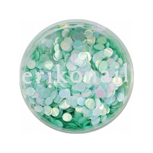 エリコネイル ERI-210パステルパールグリーン 丸 2mm