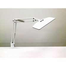 LUPINUS LEDデスクライト クランプ式（ホワイト）EK263-WH2