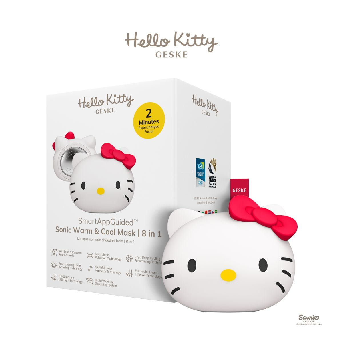 【お値引き不可！】ゲスケ ハローキティ ソニック ウォーム & クール マスク GESKE ハローキティ ソニック ウォーム&クール マスクの卸・通販